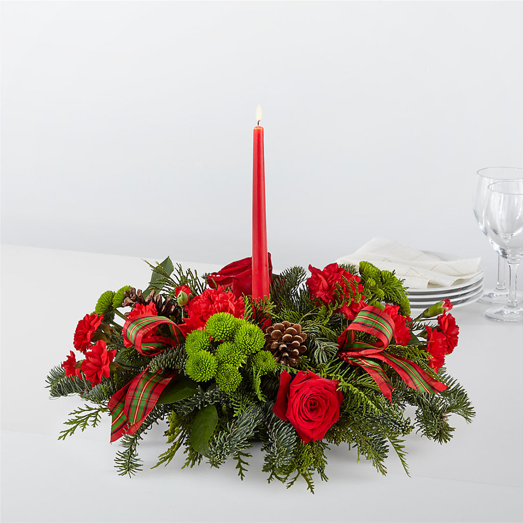By the Candlelight Centerpiece – Frankstown Garden, Pittsburgh PA
