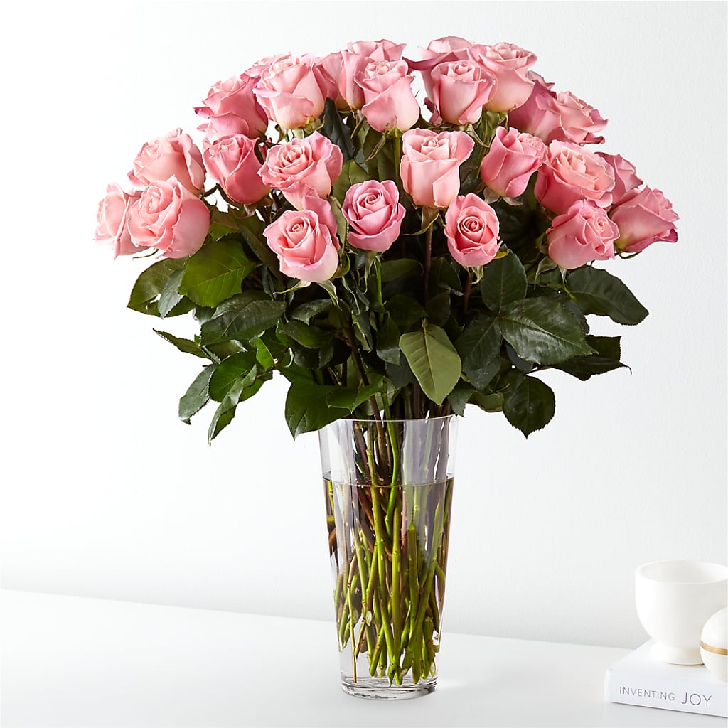 Long Stem Pink Rose Bouquet – Frankstown Garden, Pittsburgh PA