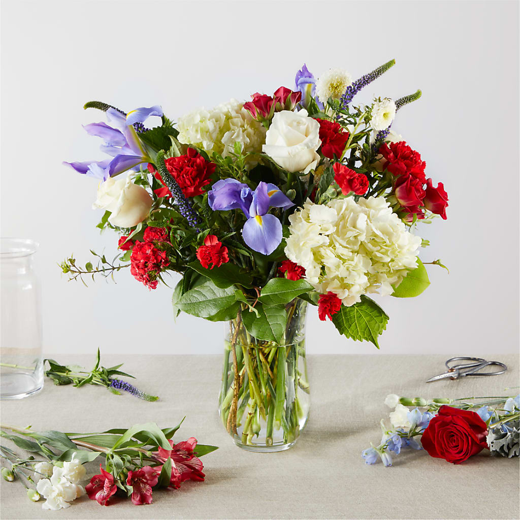Star Spangled - A Florist Original – Frankstown Garden, Pittsburgh PA