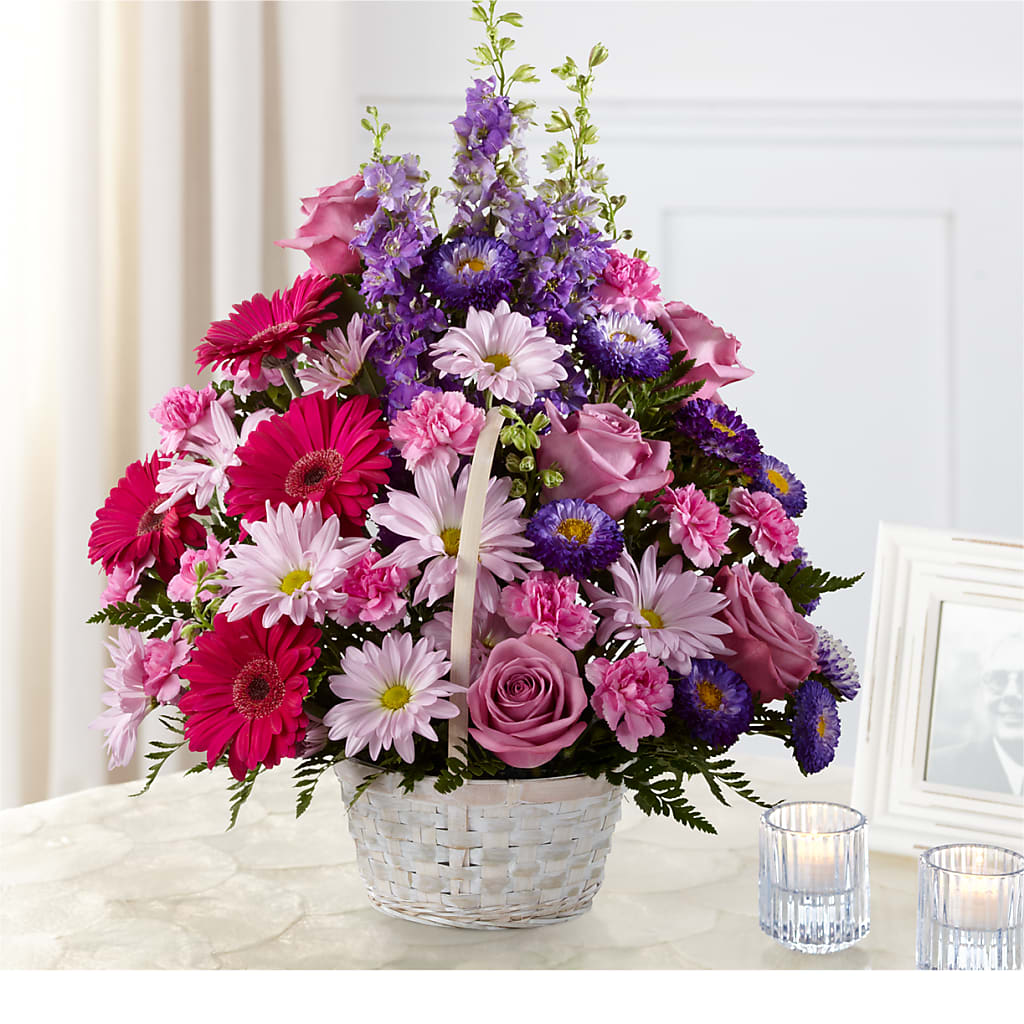 Pastel Peace Basket – Frankstown Garden, Pittsburgh PA