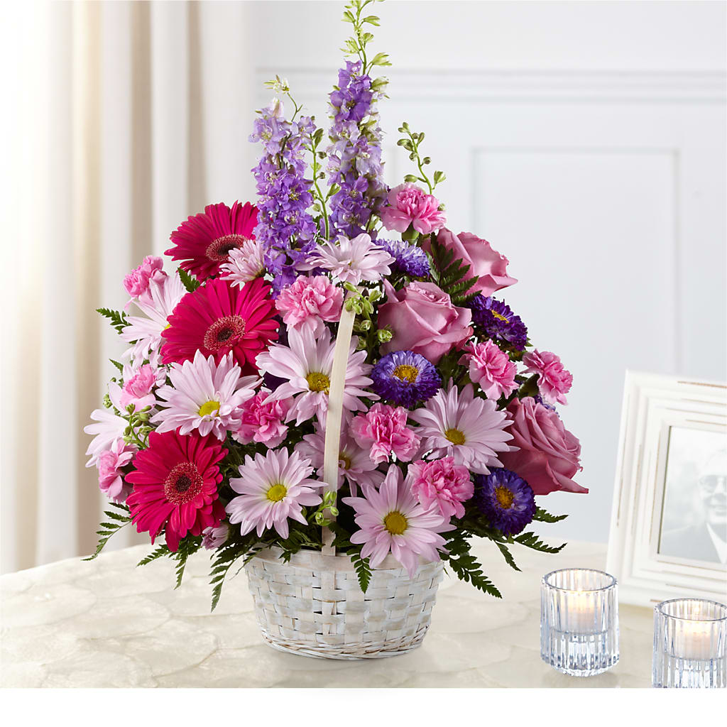 Pastel Peace Basket – Frankstown Garden, Pittsburgh PA
