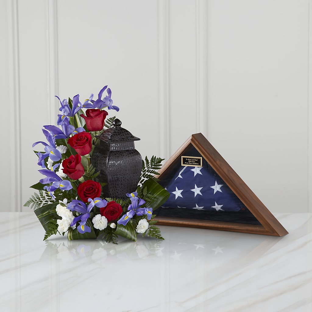 Patriotic Tribute Arrangement – Frankstown Garden, Pittsburgh PA