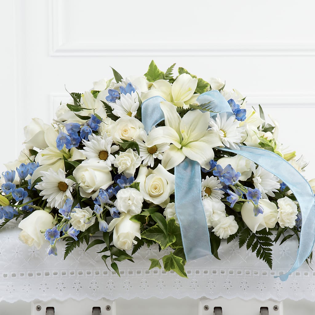 Tender Treasure Casket Spray – Frankstown Garden, Pittsburgh PA
