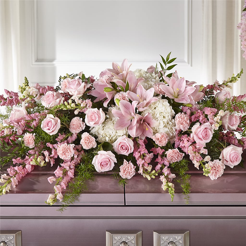 Life & Remembrance Casket Spray – Frankstown Garden, Pittsburgh PA