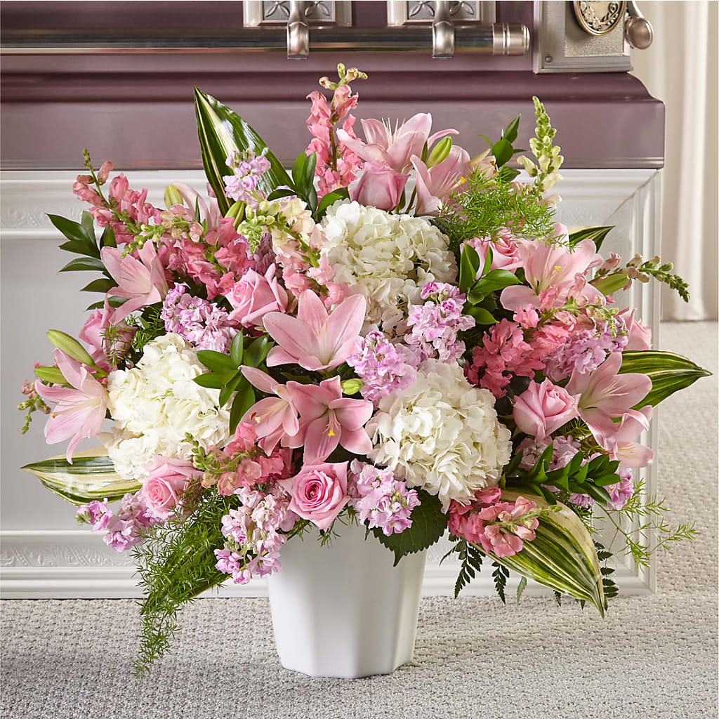 Simply Serene Floor Basket – Frankstown Garden, Pittsburgh PA