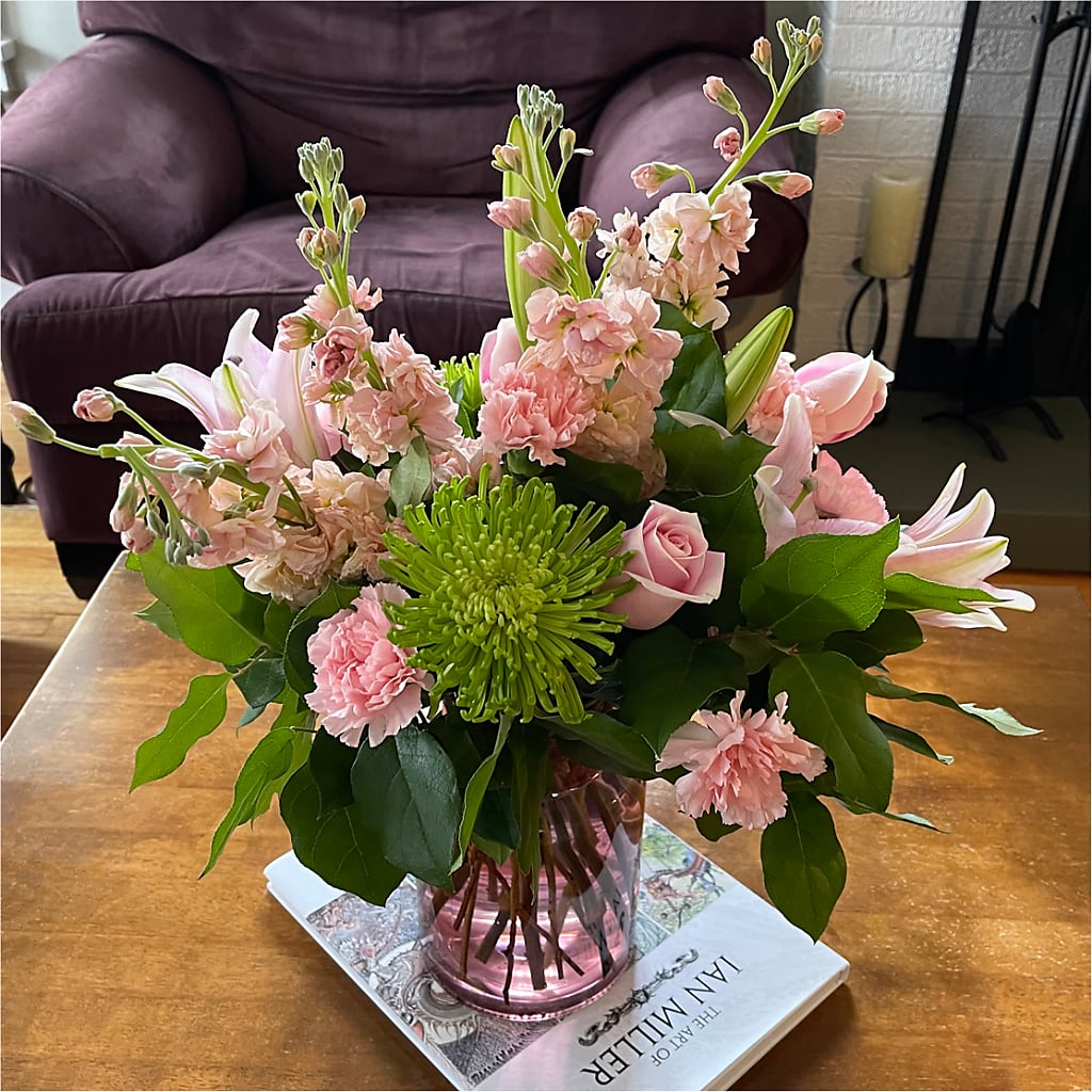 Pretty in Pink Bouquet – Frankstown Garden, Pittsburgh PA