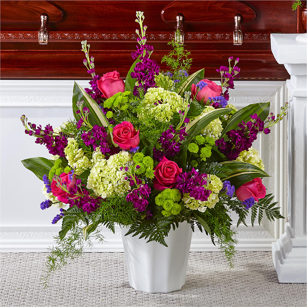 Beautiful Horizons Floor Basket – Frankstown Garden, Pittsburgh PA