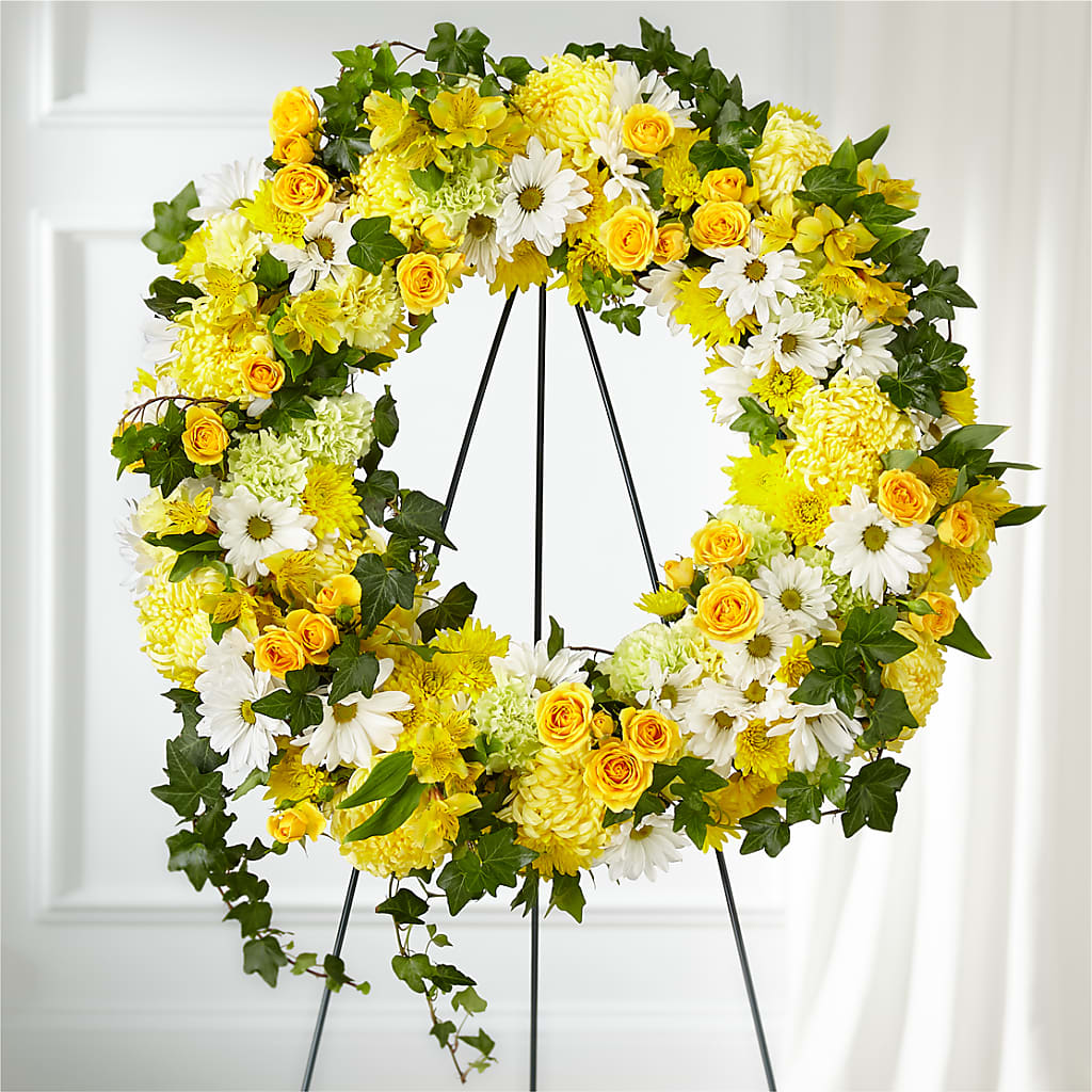 Golden Remembrance Wreath – Frankstown Garden, Pittsburgh PA
