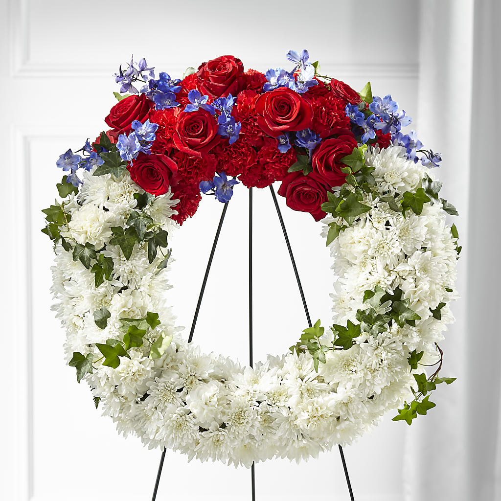 Patriotic Passion Wreath – Frankstown Garden, Pittsburgh PA