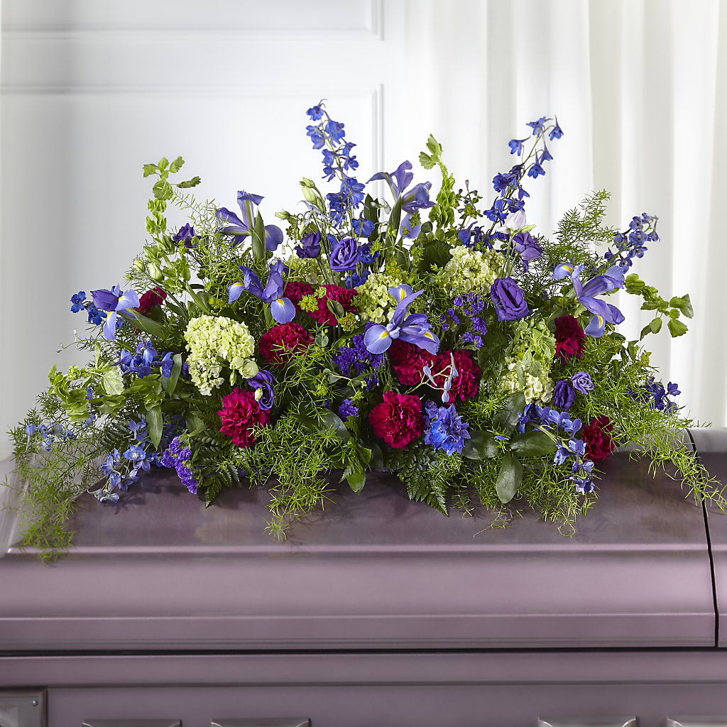 Always Treasured Casket Spray – Frankstown Garden, Pittsburgh PA