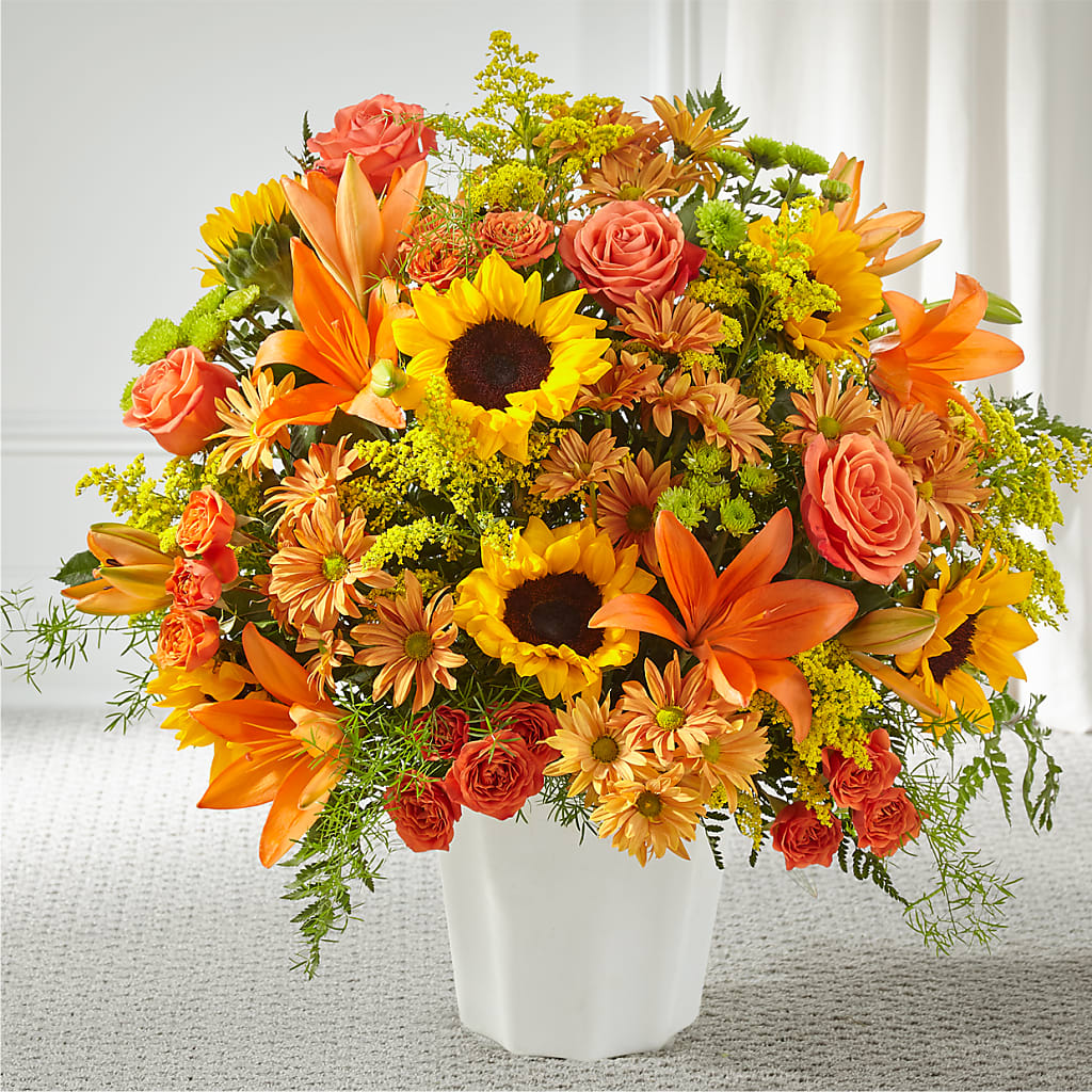 Harvest Thoughts Floor Basket – Frankstown Garden, Pittsburgh PA