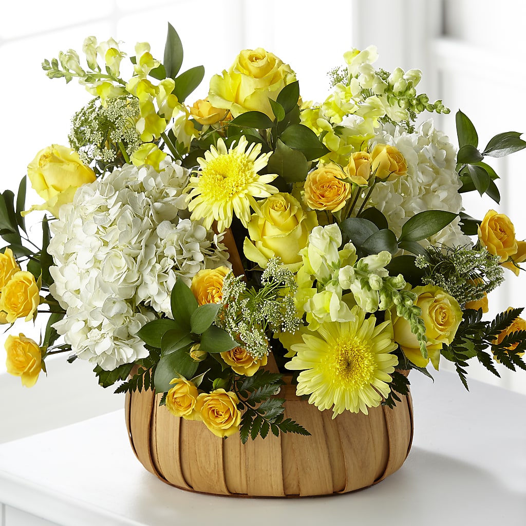 Rustic Remembrance Basket – Frankstown Garden, Pittsburgh PA