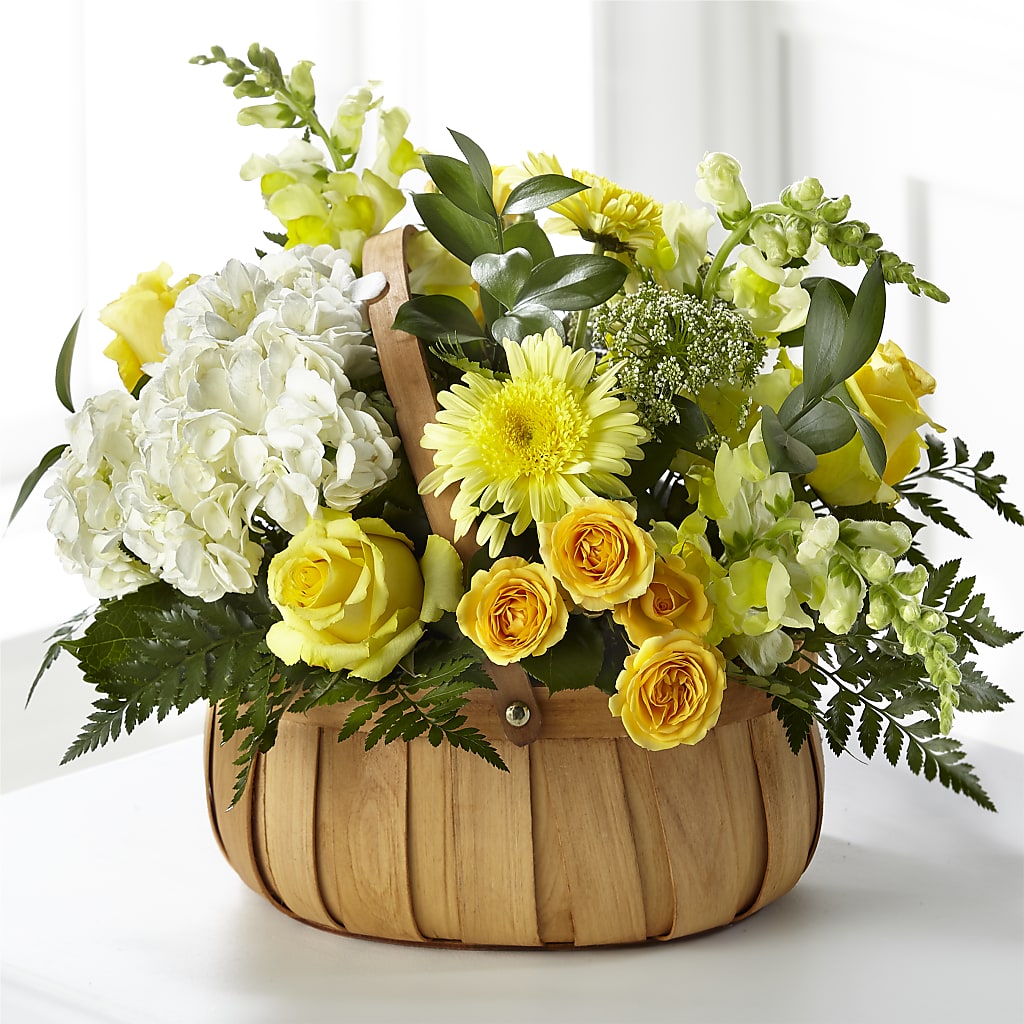 Rustic Remembrance Basket – Frankstown Garden, Pittsburgh PA