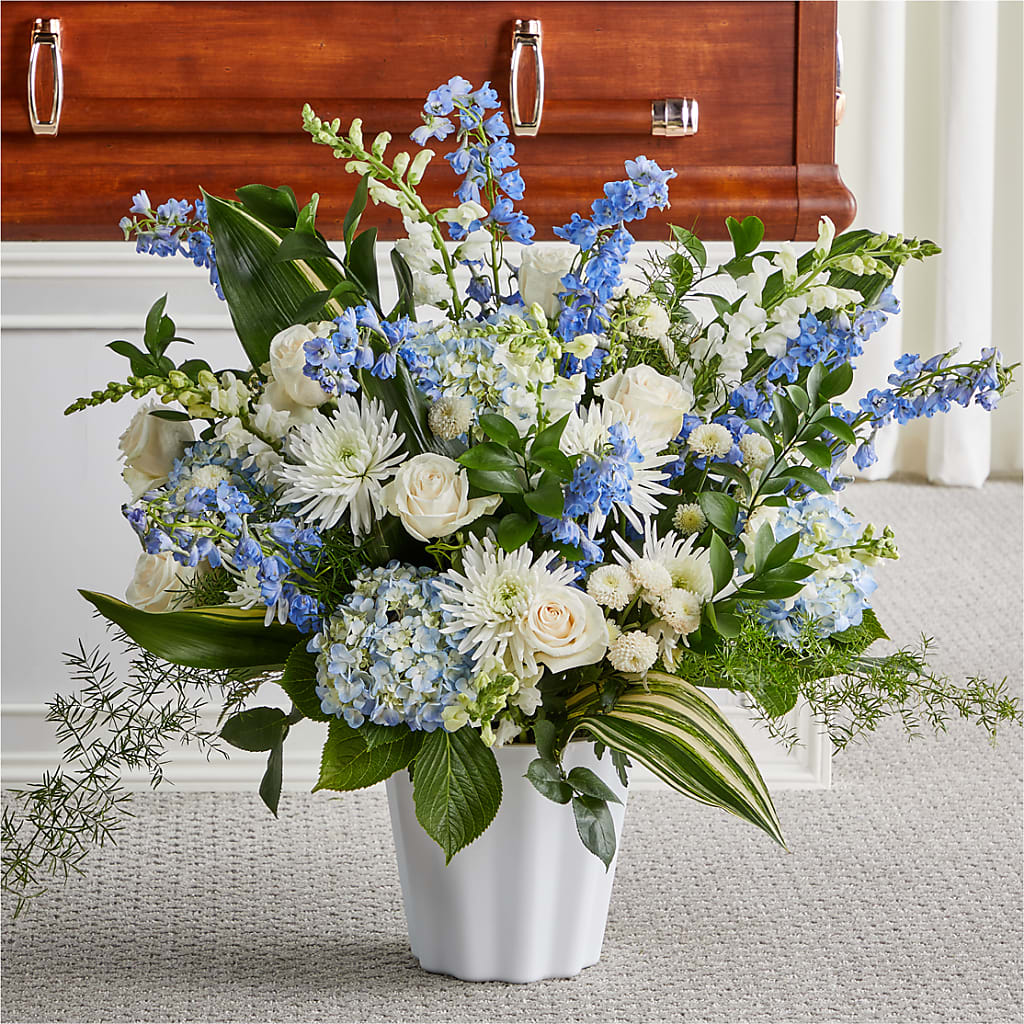 Everlasting Memories Floor Basket – Frankstown Garden, Pittsburgh PA