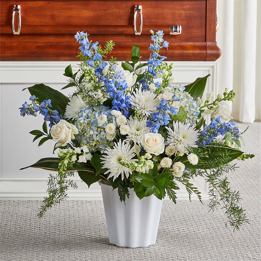 Everlasting Memories Floor Basket – Frankstown Garden, Pittsburgh PA