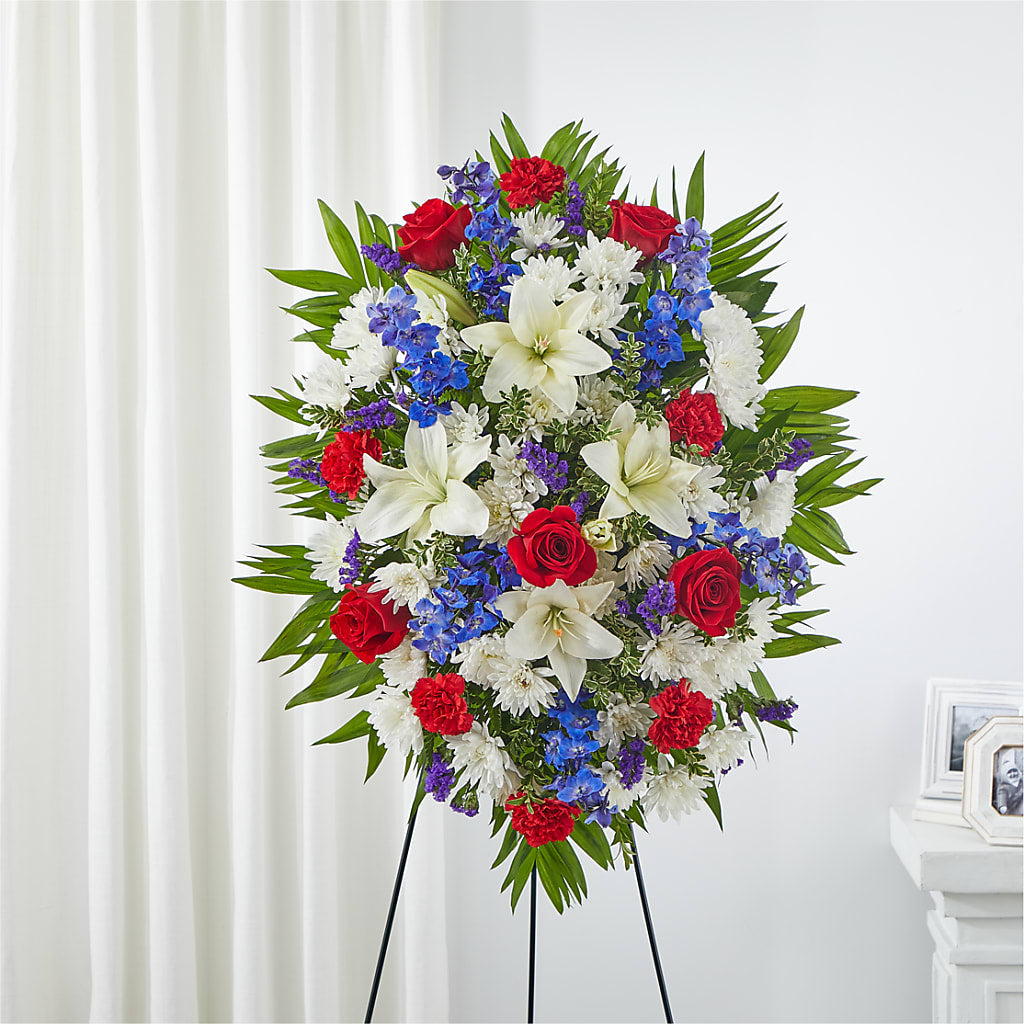 Cherished Service Standing Spray – Frankstown Garden, Pittsburgh PA