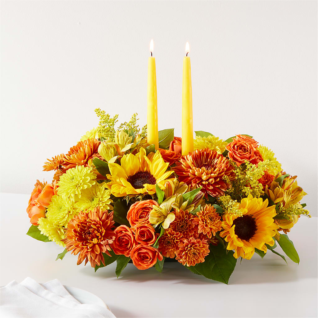 Autumn Harmony Centerpiece – Frankstown Garden, Pittsburgh PA