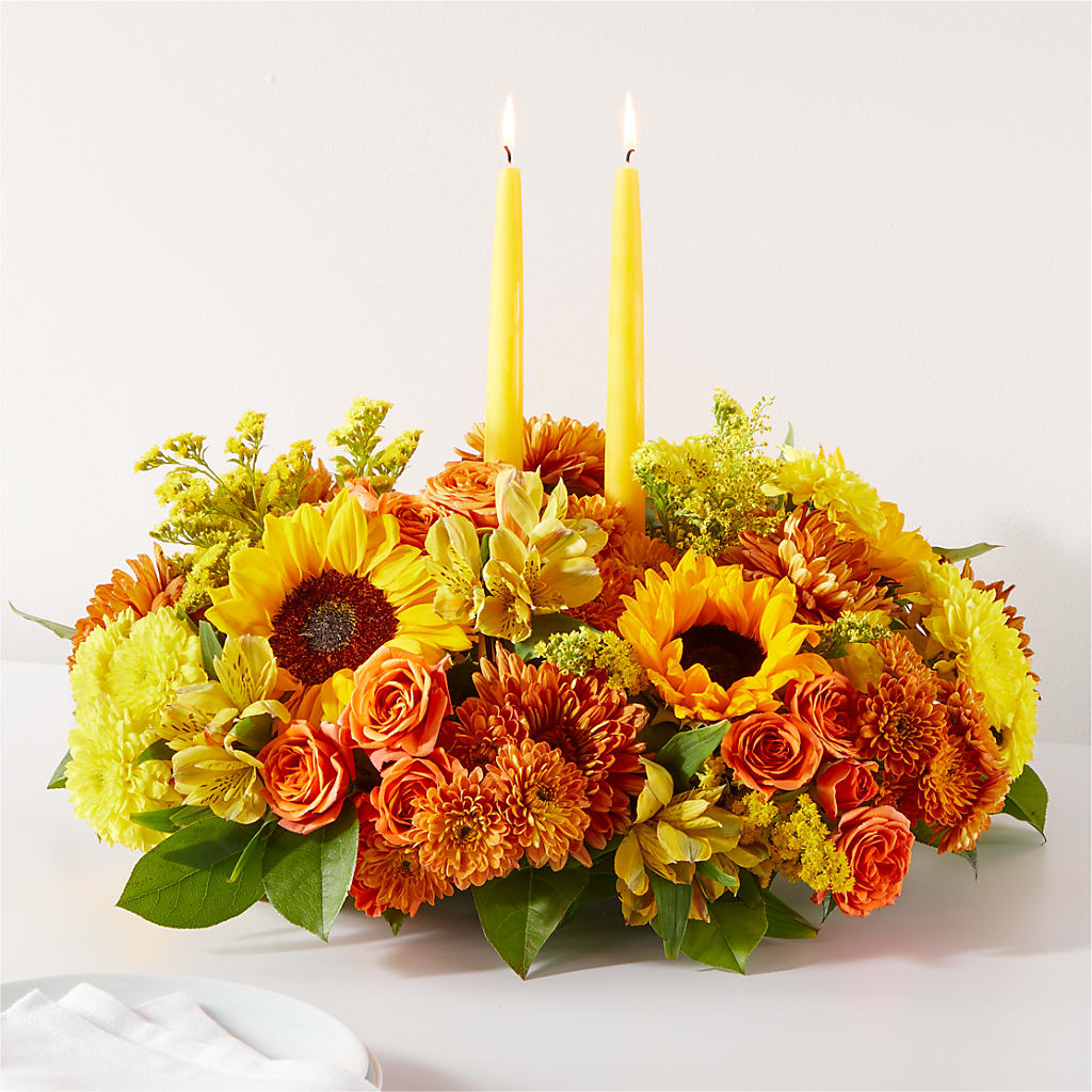 Autumn Harmony Centerpiece – Frankstown Garden, Pittsburgh PA
