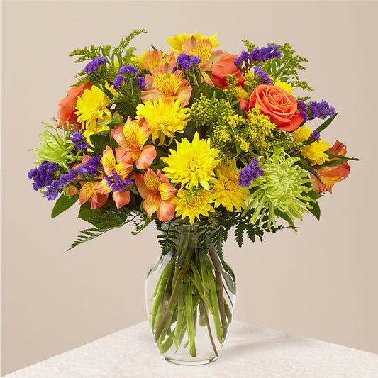 Marmalade Skies Bouquet –  Frankstown Garden, Pittsburgh PA