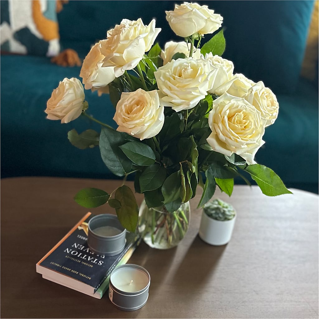 Long Stem Yellow Rose Bouquet –  Frankstown Garden, Pittsburgh PA