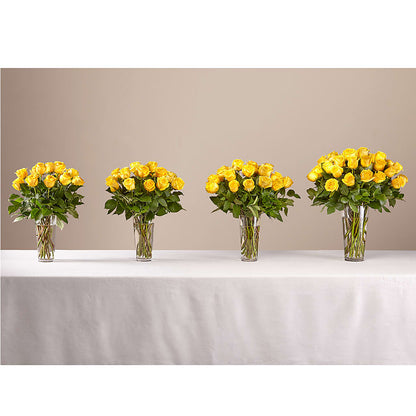 Long Stem Yellow Rose Bouquet –  Frankstown Garden, Pittsburgh PA