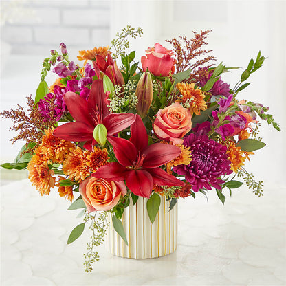 Burgundy Landscape Bouquet –  Frankstown Garden, Pittsburgh PA