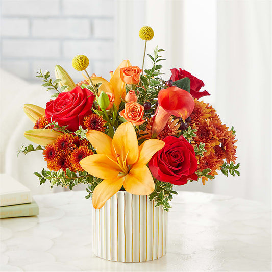 Scarlet Skies Bouquet –  Frankstown Garden, Pittsburgh PA