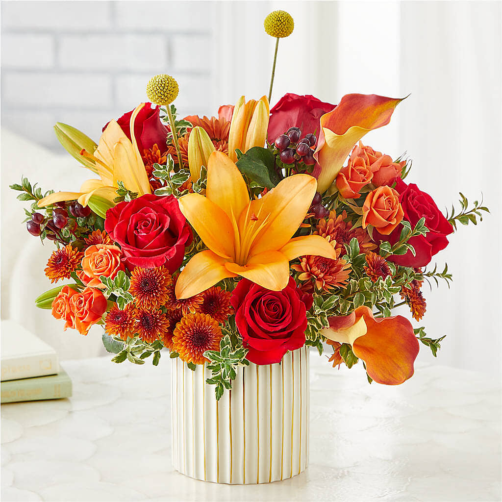 Scarlet Skies Bouquet –  Frankstown Garden, Pittsburgh PA