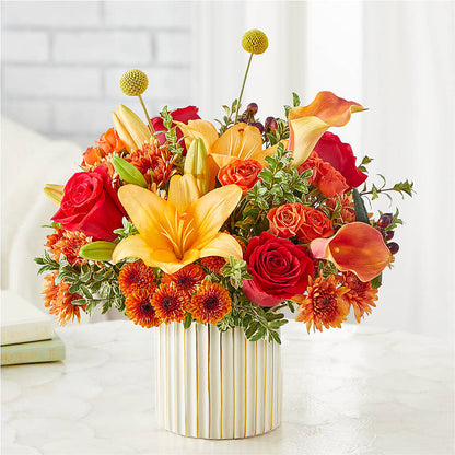 Scarlet Skies Bouquet –  Frankstown Garden, Pittsburgh PA