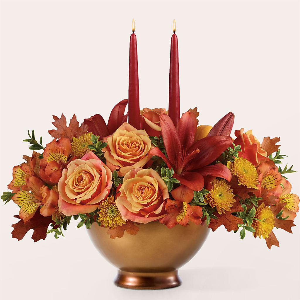 Harvest Table Centerpiece –  Frankstown Garden, Pittsburgh PA