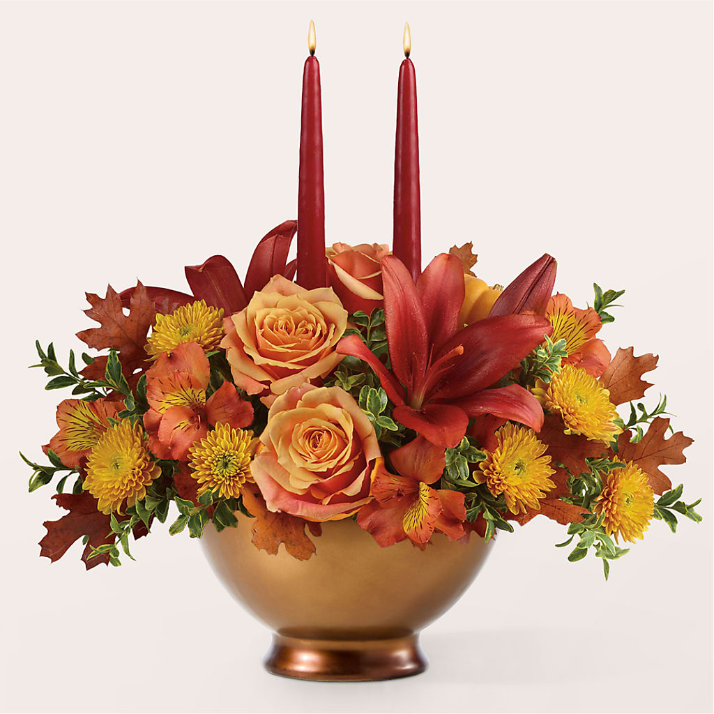Harvest Table Centerpiece –  Frankstown Garden, Pittsburgh PA