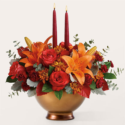 Fruits of Fall Centerpiece –  Frankstown Garden, Pittsburgh PA
