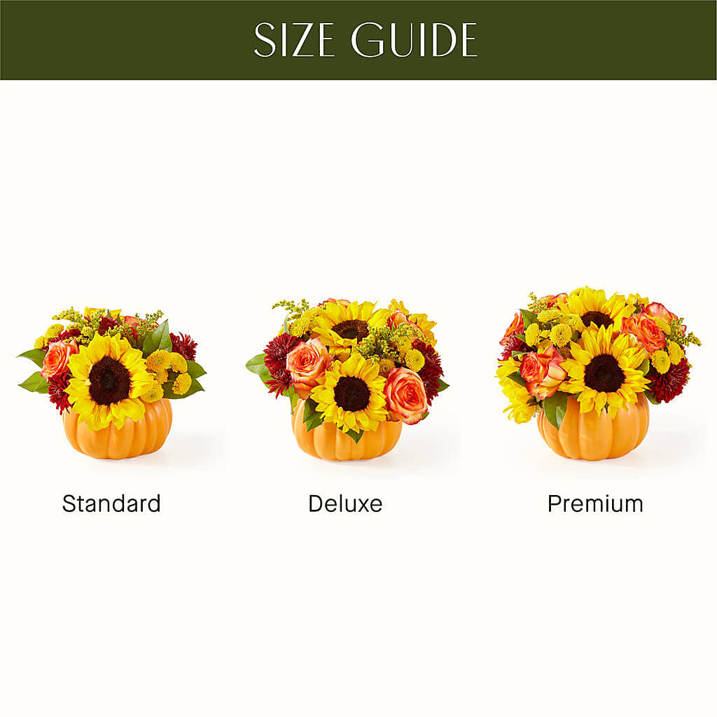 Golden Gourd Pumpkin Bouquet –  Frankstown Garden, Pittsburgh PA