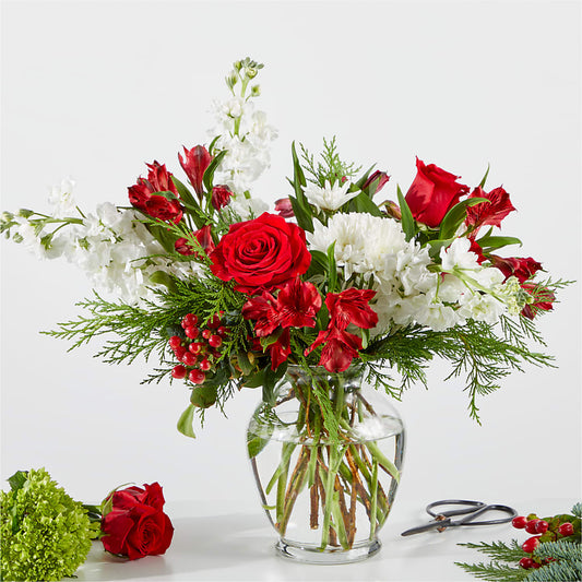 Merry Moment Bouquet – A Florist Original –  Frankstown Garden, Pittsburgh PA