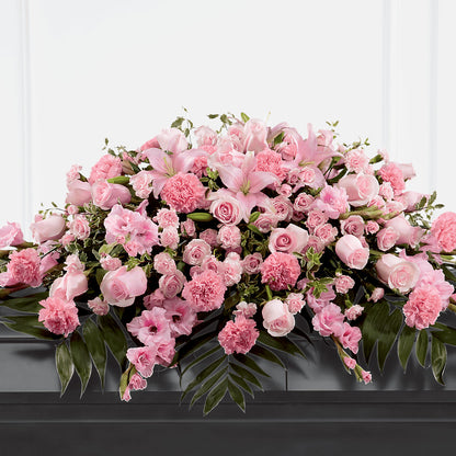 Garden of Comfort Casket Spray (Standard) –  Frankstown Garden, Pittsburgh PA