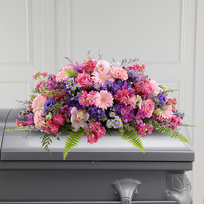Glorious Garden Casket Spray –  Frankstown Garden, Pittsburgh PA