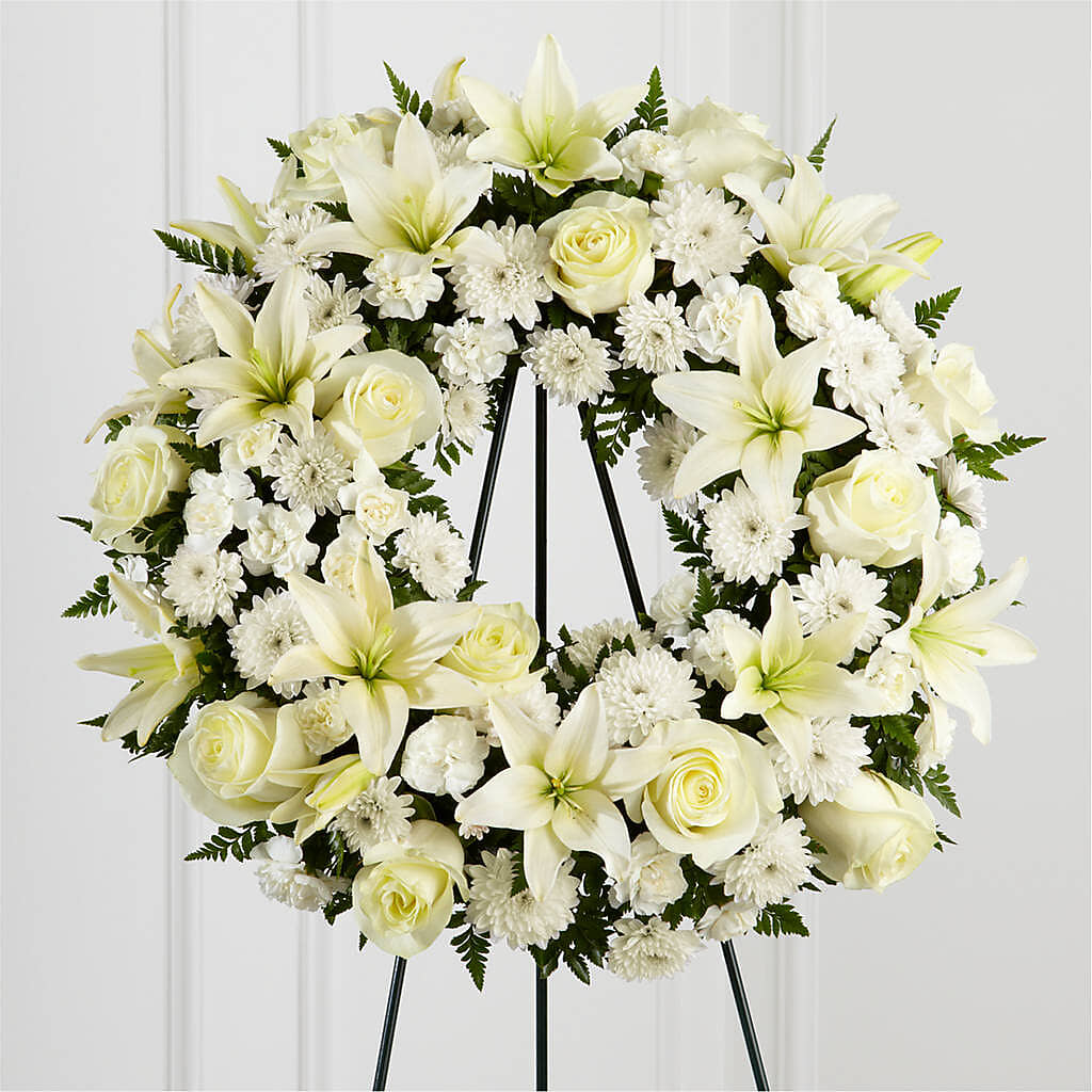 Treasured Tribute Wreath –  Frankstown Garden, Pittsburgh PA