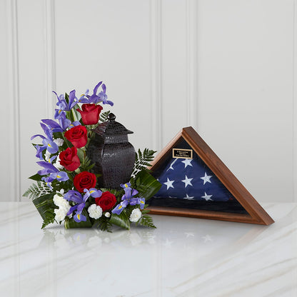 Patriotic Tribute Arrangement –  Frankstown Garden, Pittsburgh PA