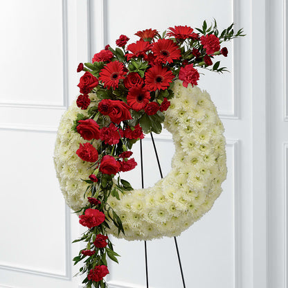 Graceful Tribute Wreath –  Frankstown Garden, Pittsburgh PA