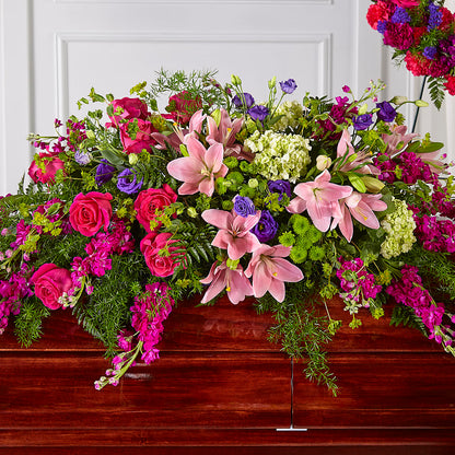 Radiant Tribute Casket Spray –  Frankstown Garden, Pittsburgh PA