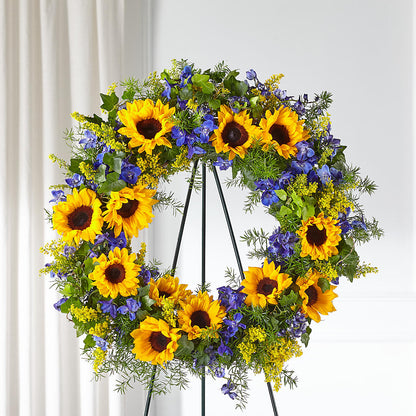 Bright Rays Wreath –  Frankstown Garden, Pittsburgh PA