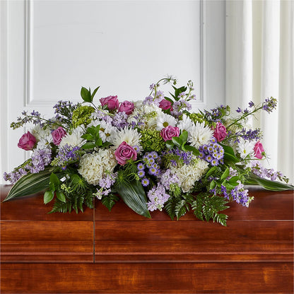 Meadows of Serenity Casket Spray –  Frankstown Garden, Pittsburgh PA