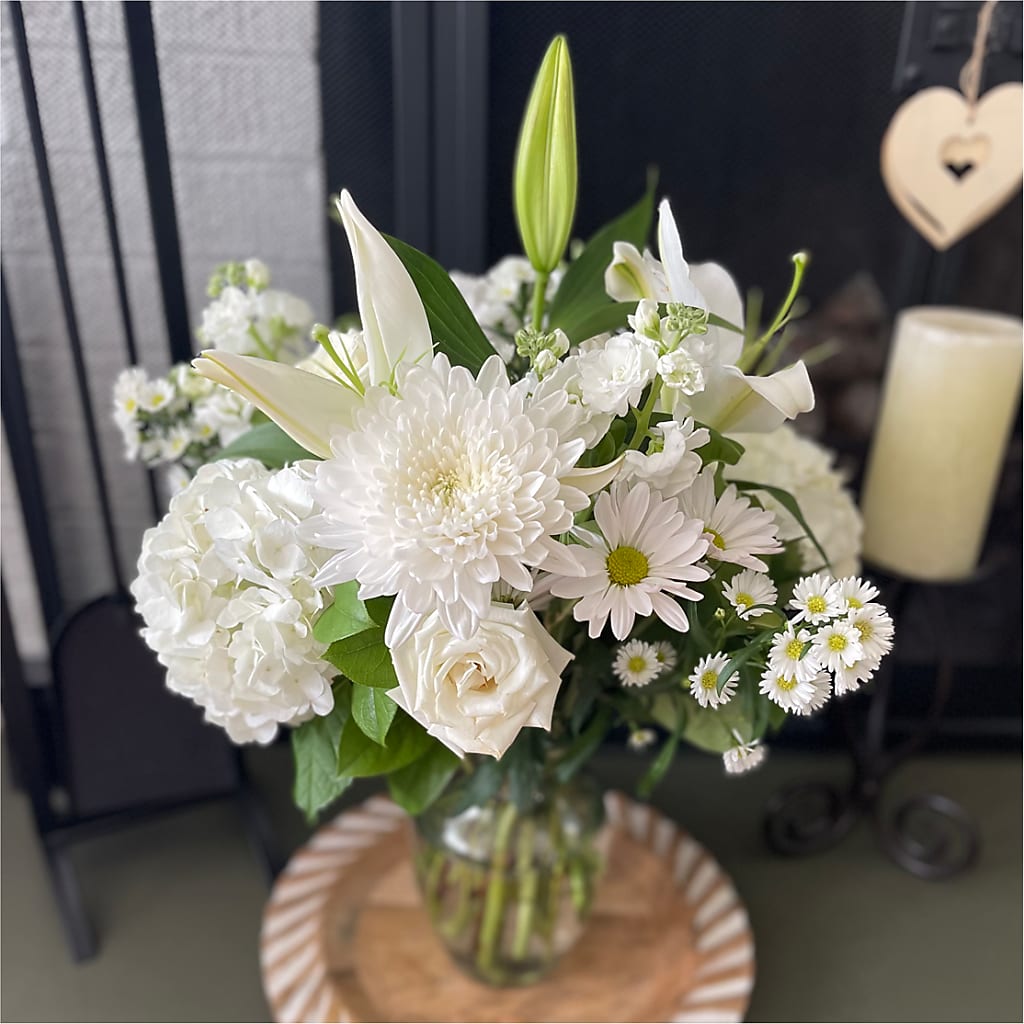 Classic Ivory – A Florist Original –  Frankstown Garden, Pittsburgh PA