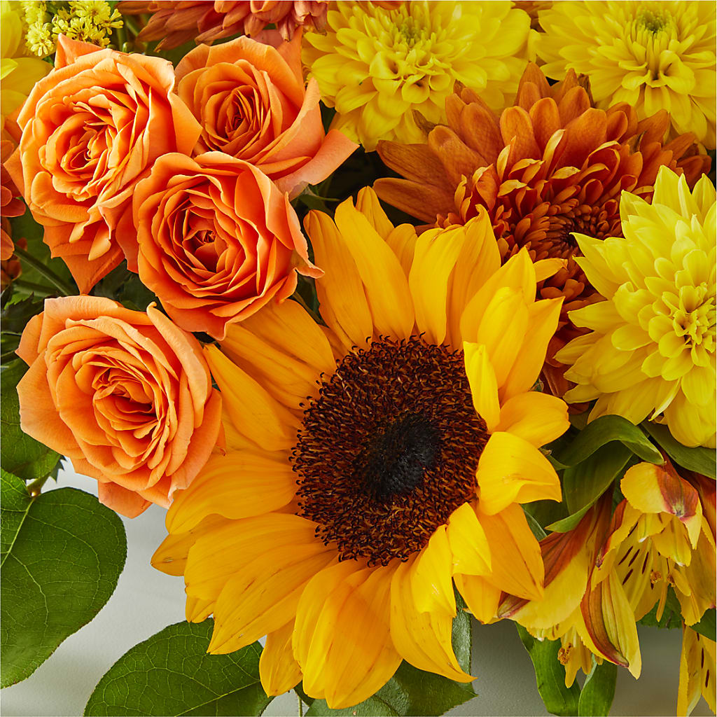 Autumn Harmony Centerpiece –  Frankstown Garden, Pittsburgh PA