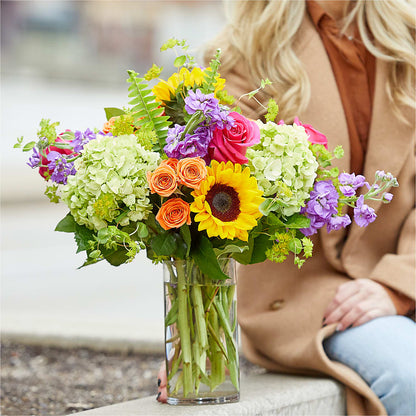 Vibrant Greetings Bouquet –  Frankstown Garden, Pittsburgh PA