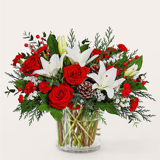 Best in Snow Bouquet –  Frankstown Garden, Pittsburgh PA