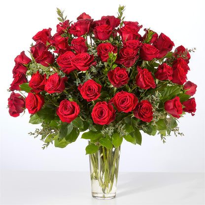 Forever Yours Fifty Stem Red Rose Bouquet –  Frankstown Garden, Pittsburgh PA