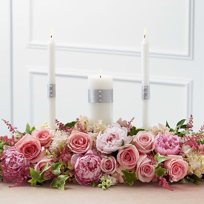 Worldwide Romance Unity Candle Arrangement –  Frankstown Garden, Pittsburgh PA
