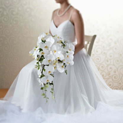 Classic White Bouquet –  Frankstown Garden, Pittsburgh PA